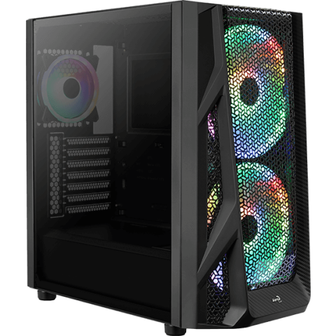 Корпус AeroCool AirHawk Duo Black