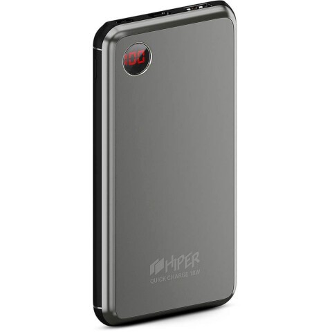 Внешний аккумулятор HIPER Steel 10 Space Grey