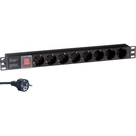 Блок розеток Exegate PDU-19H805 Al-8S-EU3-SW