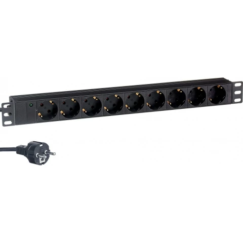 Блок розеток Exegate PDU-19H903 Al-9S-EU2