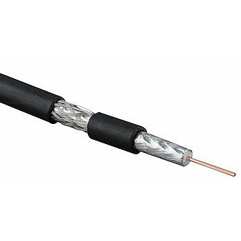 Кабель антенный/коаксиальный 500м, Hyperline COAX-RG6-LSZH-500