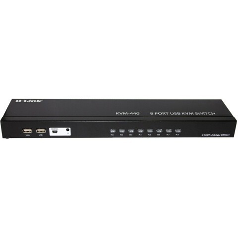 KVM переключатель D-Link KVM-440