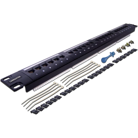 Патч-панель Lanmaster LAN-PPL24U6