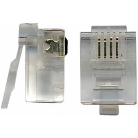 Коннектор RJ-11 TWT TWT-PL11-4P4C/100