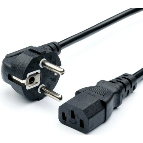 Кабель питания Schuko - IEC-320-C13, 1.8м, ATCOM AT4367