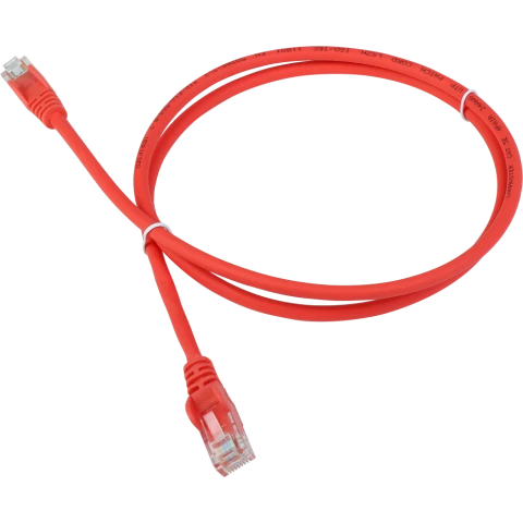Патч-корд Lanmaster LAN-PC45/U5E-0.5-OR, 0.5м