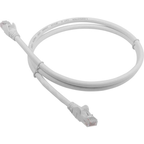 Патч-корд Lanmaster LAN-PC45/U6-1.0-WH, 1м