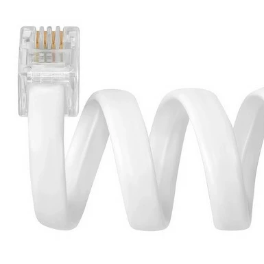 Кабель телефонный 4p4c, 5м, Greenconnect GCR-53080