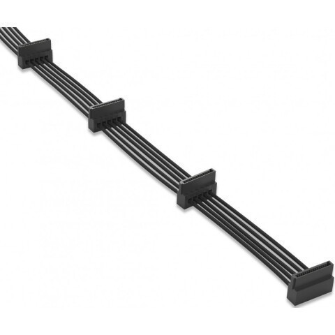 Кабель питания 4x SATA Power, 0.6м, Be Quiet CS-3640