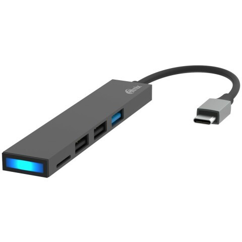USB-концентратор Ritmix CR-4314 Metal