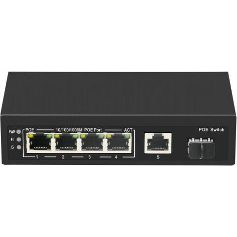 Коммутатор (свитч) GIGALINK GL-SW-G005-04P