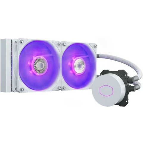 Cистема жидкостного охлаждения Cooler Master MasterLiquid ML240L V2 RGB White (MLW-D24M-A18PC-RW)