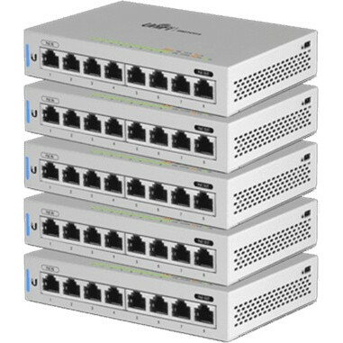 Коммутатор (свитч) Ubiquiti UniFi Switch 8 5-pack