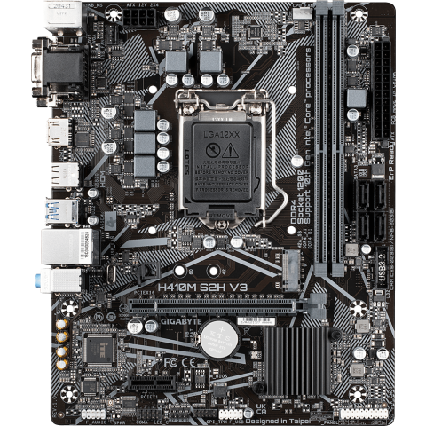 Материнская плата Gigabyte H410M S2H V3