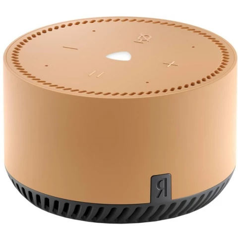 Умная колонка Yandex Станция Лайт бежевая (YNDX-00025B)