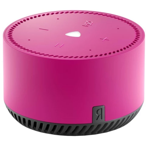 Умная колонка Yandex Станция Лайт розовый (YNDX-00025N)