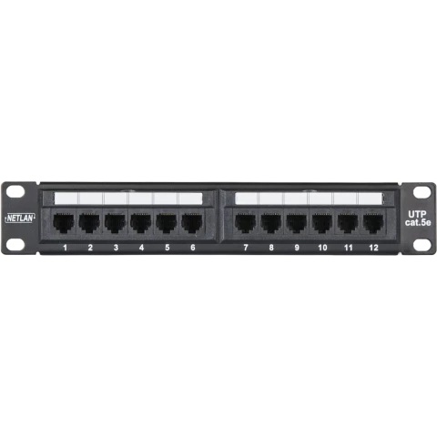 Патч-панель NETLAN EC-URP-12-UD2