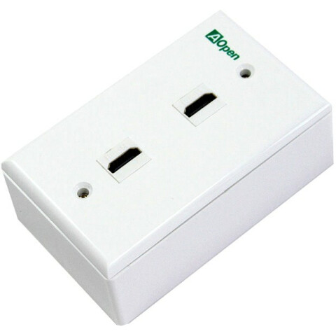 Розетка HDMI, 2 порта, AOpen ACA382