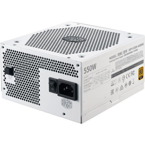 Блок питания 550W Cooler Master V550 Gold V2 White (MPY-550V-AGBAG-EU)