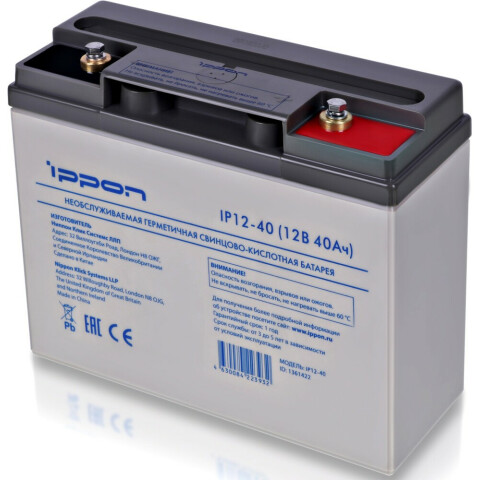 Аккумуляторная батарея Ippon IP12-40