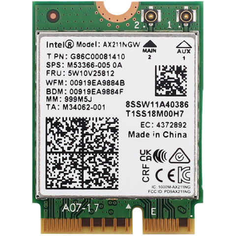 Wi-Fi адаптер Intel AX211.NGWG