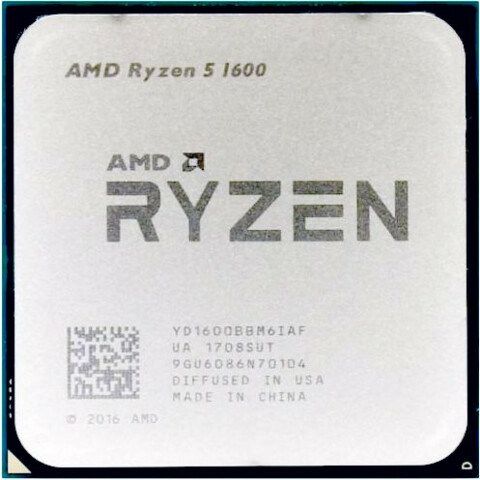 Процессор AMD Ryzen 5 1600 OEM