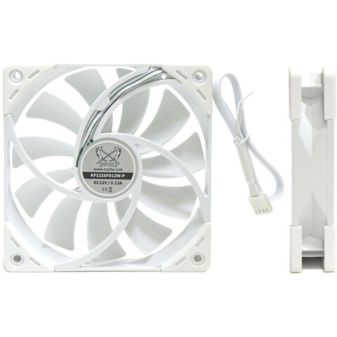 Вентилятор для корпуса Scythe Kaze Flex 120 White PWM (KF1225FD12W-P)