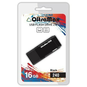 USB Flash накопитель 16Gb OltraMax 240 Black