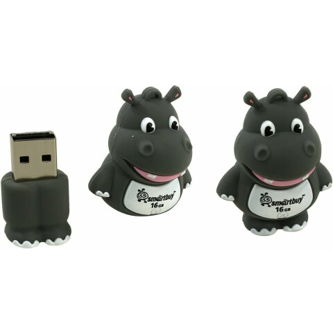 USB Flash накопитель 16Gb SmartBuy Wild Hippo (SB16GBHip)