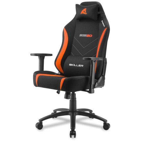 Игровое кресло Sharkoon Shark Skiller SGS20 Fabric Black/Orange