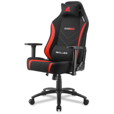 Игровое кресло Sharkoon Shark Skiller SGS20 Fabric Black/Red