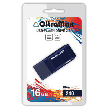 USB Flash накопитель 16Gb OltraMax 240 Blue