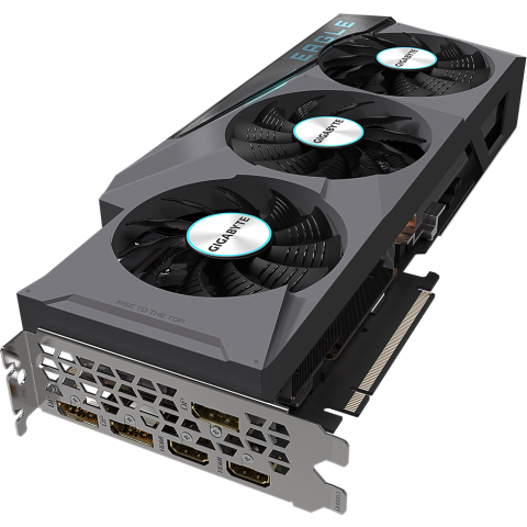 Видеокарта NVIDIA GeForce RTX 3080 Gigabyte 12Gb (GV-N3080EAGLE-12GD)