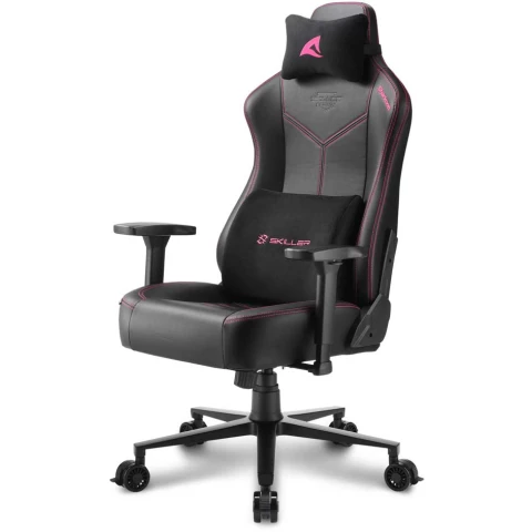 Игровое кресло Sharkoon Shark Skiller SGS30 Black/Pink