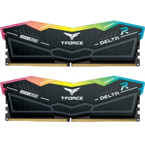 Оперативная память 32Gb DDR5 6400MHz Team T-Force Delta RGB (FF3D532G6400HC40BDC01) (2x16Gb KIT)