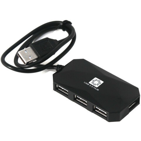 USB-концентратор 5bites HB24-207BK Black