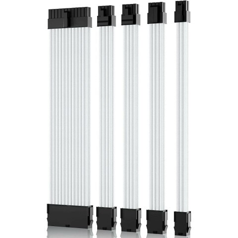 Комплект удлинителей для БП Thermaltake TtMod Sleeve Cable White (AC-050-CN6NAN-A3)