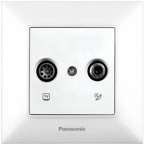 Розетка телевизионная Panasonic WNTC04612WH-RU