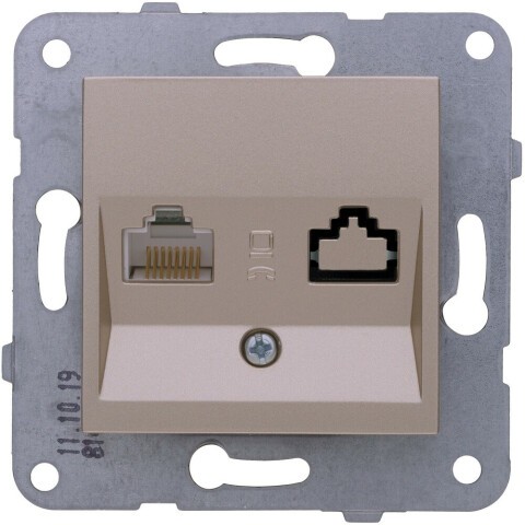 Розетка RJ-45 Panasonic WKTT04042BR-RU