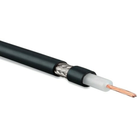 Кабель антенный/коаксиальный 500м, Hyperline COAX-RG58-500