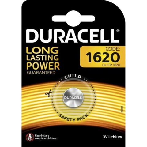 Батарейка Duracell (CR1620, 1 шт)