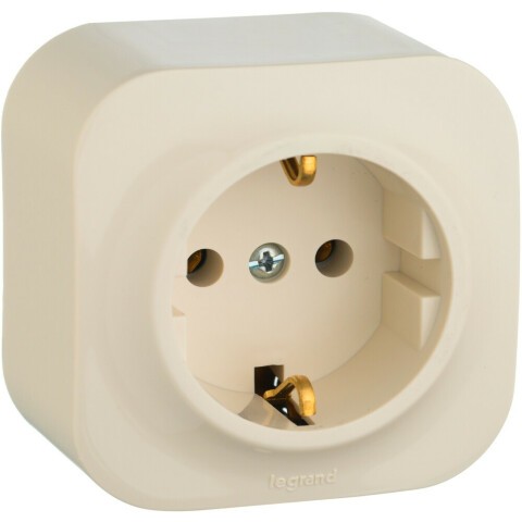 Электрическая розетка Legrand Quteo 782241