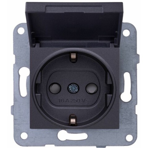 Электрическая розетка Panasonic Karre Plus & Arkedia Slim WKTT02102DG-RU