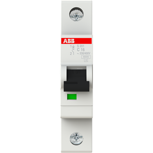 Автоматический выключатель ABB S201 C16