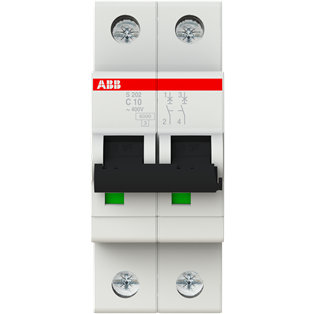 Автоматический выключатель ABB S202 C10