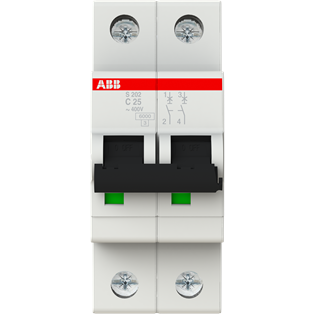 Автоматический выключатель ABB S202 C25