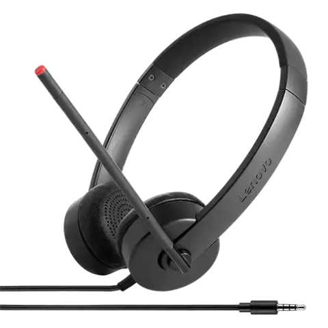 Гарнитура Lenovo Essential Stereo Analog Black
