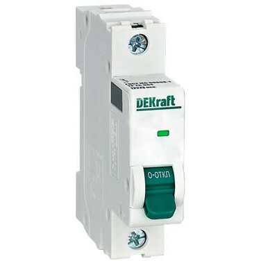 Автоматический выключатель DEKraft 11150DEK