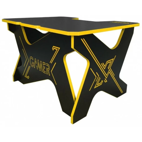 Игровой стол Generic Comfort Gamer Mini Black/Yellow