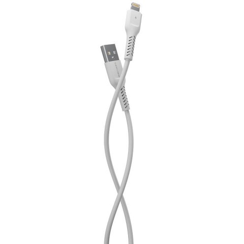Кабель USB - Lightning, 1м, More Choice K16i White